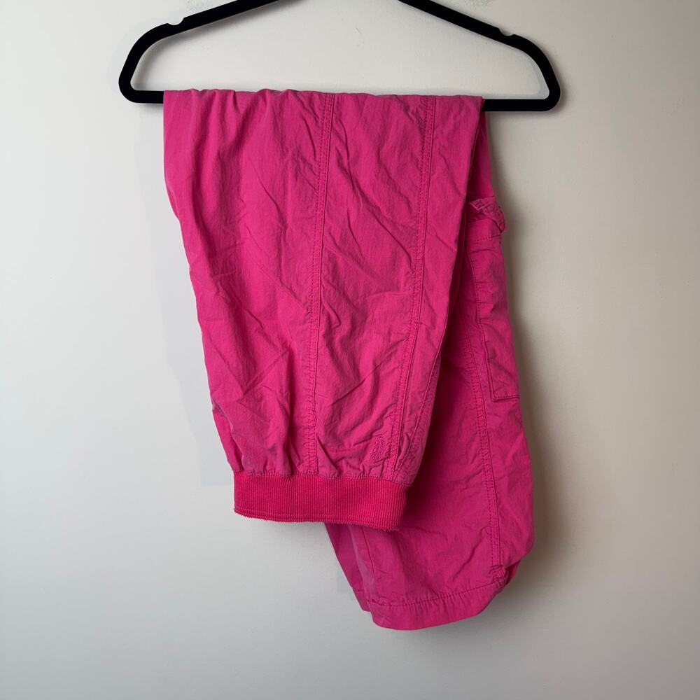 FP Movement Free People Mesmerize Me Cargo Pants Pink Small